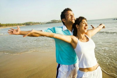 Spend quiet romantic time with your lover at the beaches of Goa