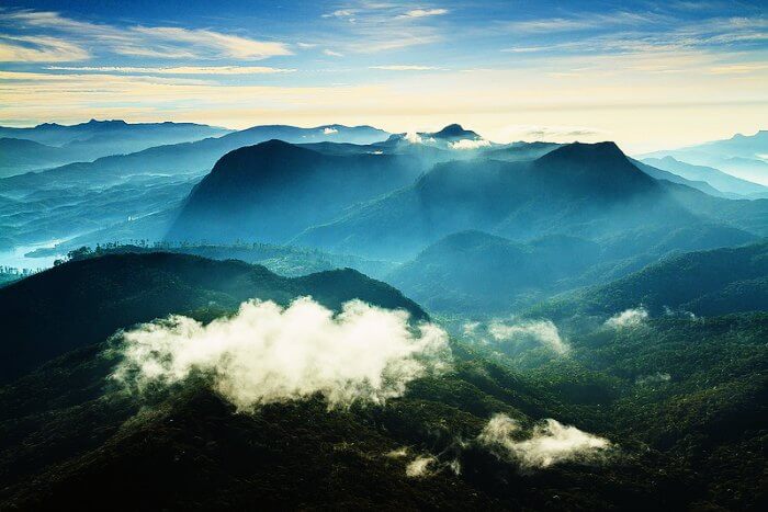 Adams Peak in Sri Lanka