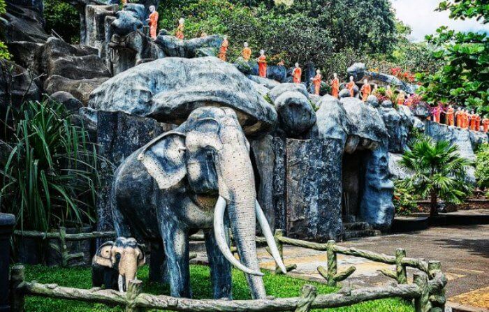 Dambulla Cave Temple in Sri Lanka