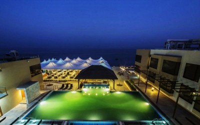 Gold beach in Daman is one of the most luxurious resorts near Mumbai with breathtaking sea view