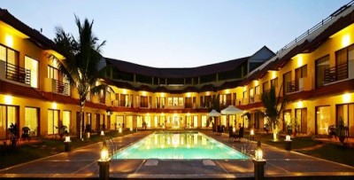 One of the most beautiful resorts near Mumbai for family is the U Tropicana at Alibaug