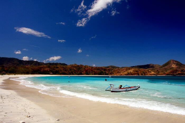 Maluk Beach is a beautiful place in Indonesia