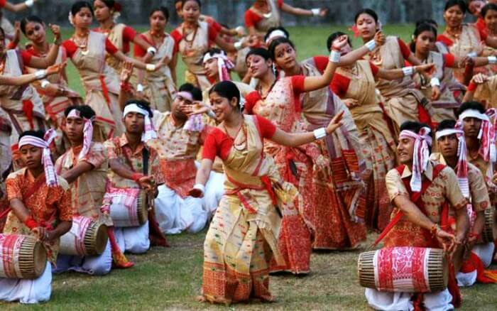 Bihu festival celebration in Assam