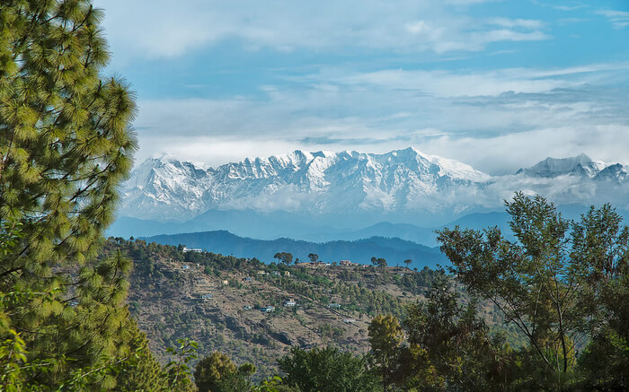 Mountainscape of Almora