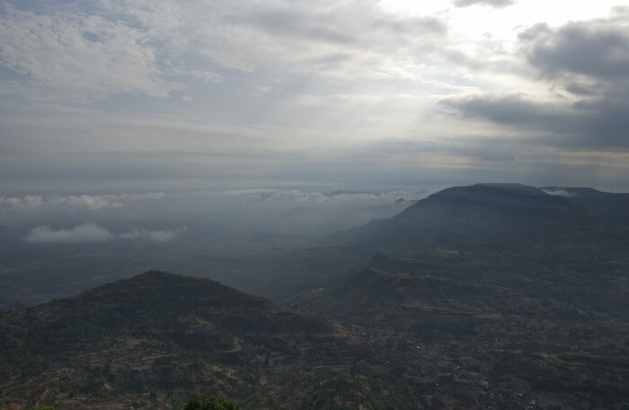 View of Kalsubai Peak Trek