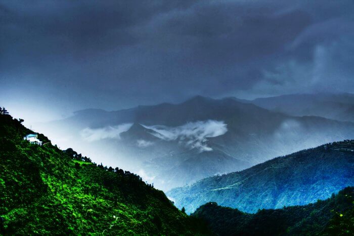 Mussoorie, one of the best weekend getaway from Delhi in monsoon