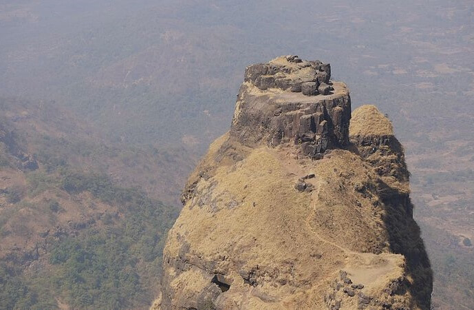 Prabalgad Fort Trek View