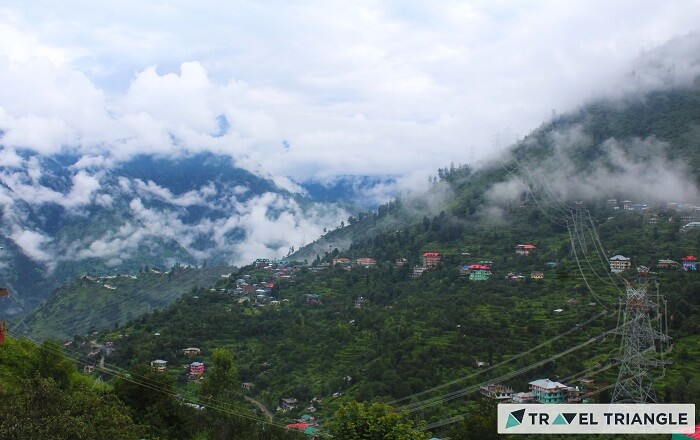 Beautiful hills of Himachal