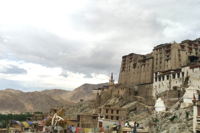 Ladakh View homestay nestled in mountains offer perfect view of the city