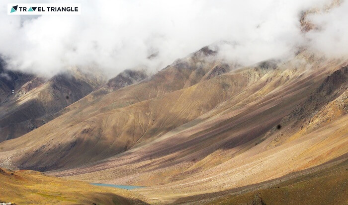 Lahual range peaks in Himachal