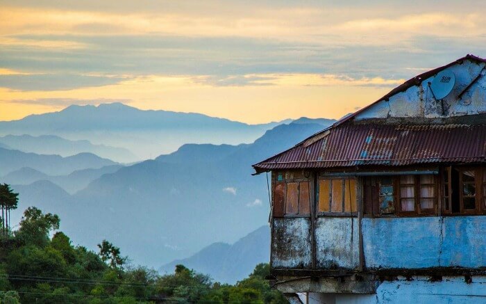 A rustic building in Landour