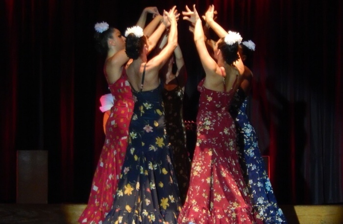 Flamenco Dancers Dresses Spain Dance Show