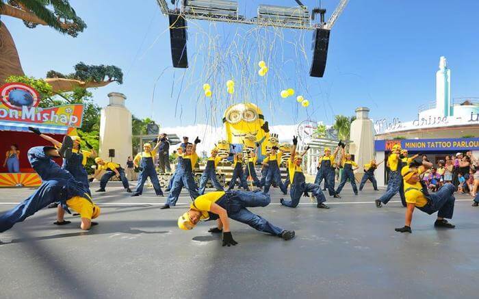 Despicable Me event in Sentosa