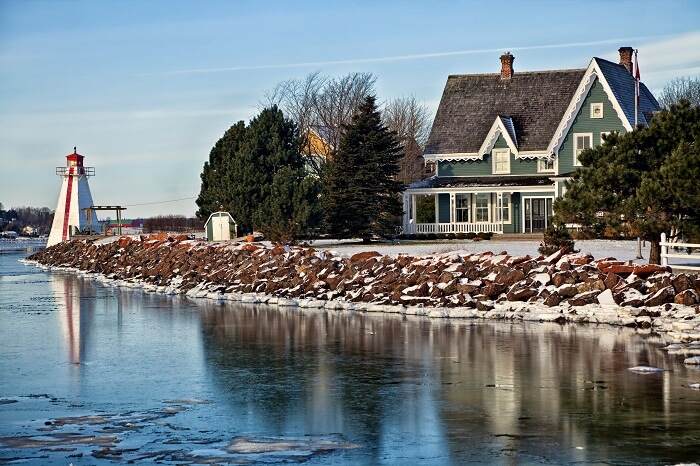 Charlottetown in winters