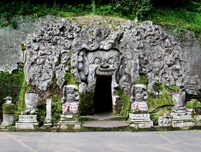 Elephant cave temple bali