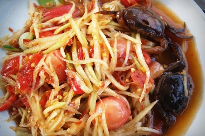 Pattaya Street Food Guide: 8 Must-Try Delicacies That Let You Taste The Authentic Thai Flavors 7 Som Tum