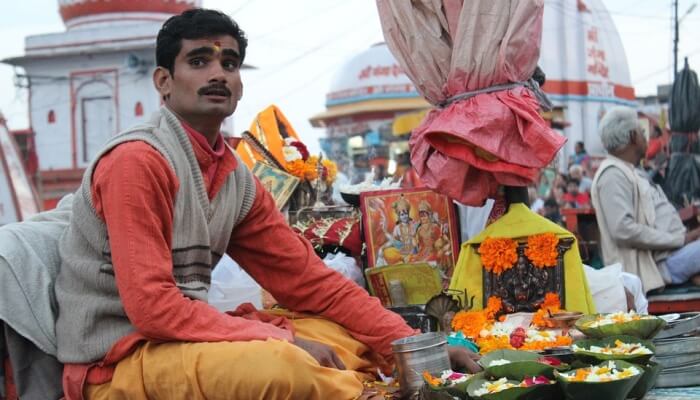 a Hindu Priest 