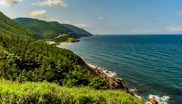 An incredible view of Cape Breton