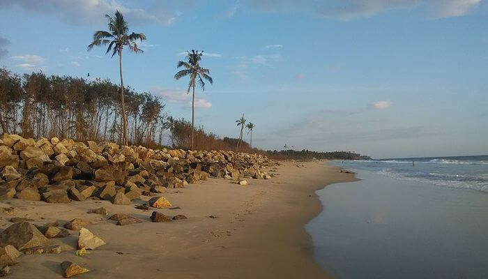 Kappil Beach in Kollam