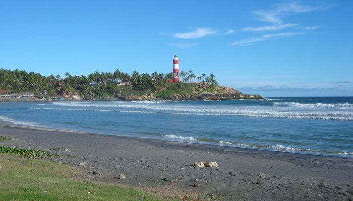 Lighthouse Beach in Kovalam
