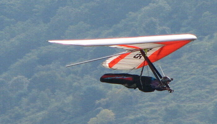 Hang gliding